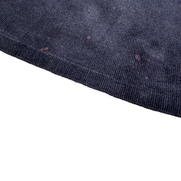 Eileen Fisher Wide Leg Corduroy Pants Women’s Medium Black Cotton Pockets READ - Picture 11 of 11